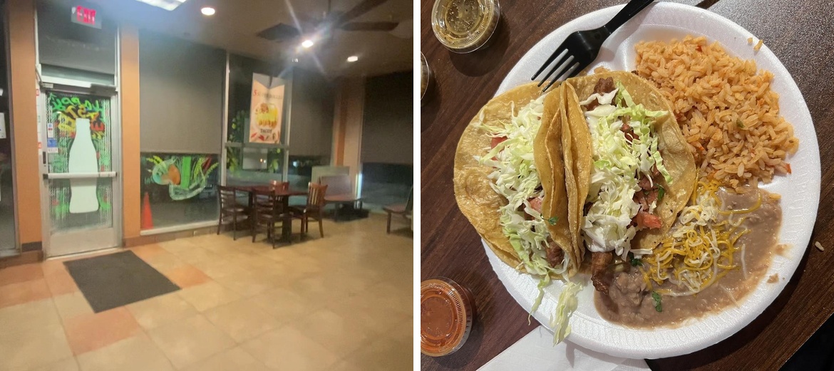 Santiago's Mexican Food Coachella Menu