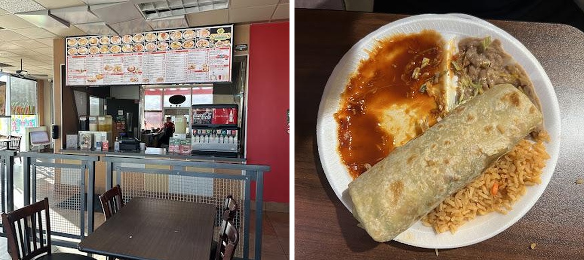 Santiago's Mexican Food Coachella Menu