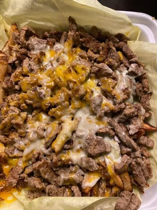 Carne Asada Fries with Cheese