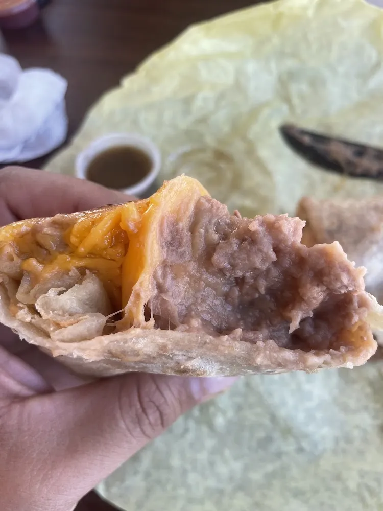 Kids Mini Beans and Cheese Burrito