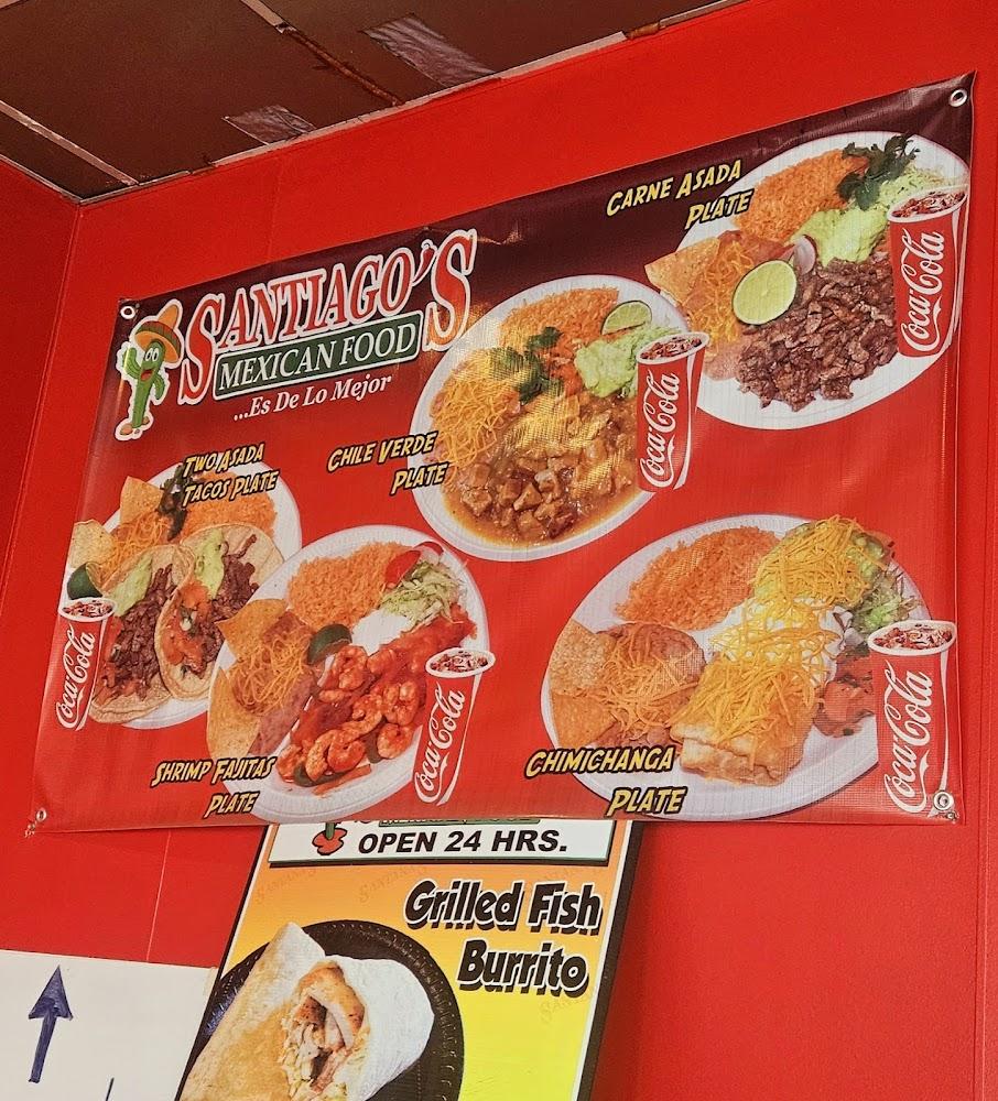 Santiago's Mexican Food Coachella Menu image 1