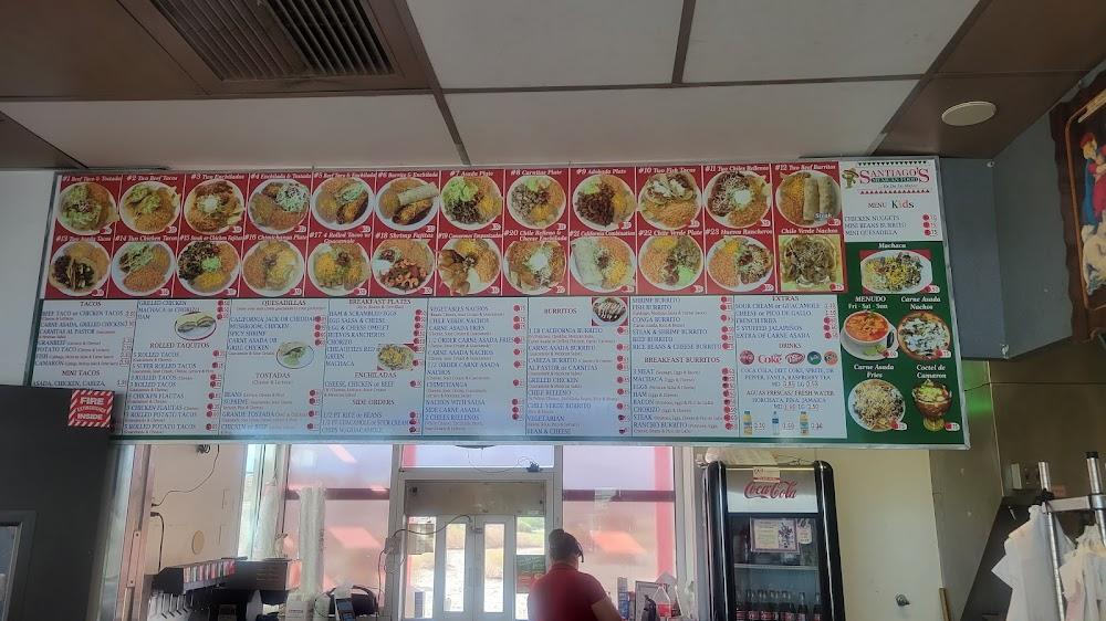 Santiago's Mexican Food Coachella Menu image 3